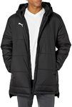 PUMA Men's Bench Jacket, Black/Whit