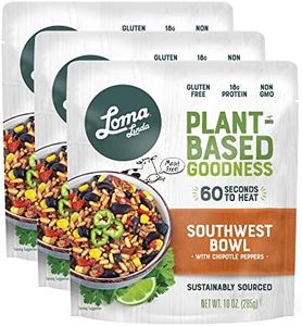 Loma Linda - Plant-Based Complete Meal Solution Packets (Southwest Chipotle Bowl (10 oz.), 3 pack)