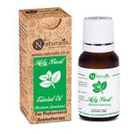 Naturalis Essence of Nature Holy Basil Essential Oil 100% Pure, Natural & Undiluted Therapeutic Grade for Mosquito Repellent, Aromatherapy, Relaxation - 15ml