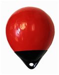 KUFA Red/Black 12” Diameter (inflated Size: 12" x 15") Mark Buoy Mooring Buoy Anchor Lift Buoy A30