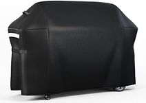 QuliMetal 7132 Grill Cover for Weber Genesis II 6 Burner Grill and Weber Summit 6 Burner Grill, 73 Inches BBQ Grill Cover for Weber Genesis 610/Genesis II LX 600 Series and Summit 600 Series Grill