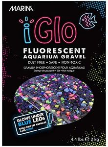 Marina iGlo Fluorescent Aquarium Gravel - Galaxy - 2 kg (4.4 lbs), Pack of 1