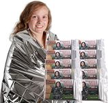 Emergency Thermal Blankets (10 Pack) - Grizzly Gear - Folds to 52" X 84"