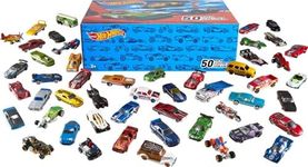 Hot Wheels Set of 50 1:64 Scale Toy Trucks and Cars, Individually Packaged​ for Kids and Collectors, Styles May Vary ​​​