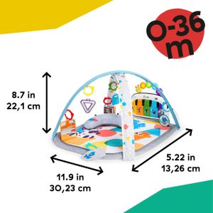 Baby Einstein 4-in-1 Play Gym – Multi-Mode Activity Mat for Infants