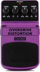 Behringer OD300 Overdrive Distortion Pedal for Guitar, 2-Mode Vintage to Modern Drive with Tone & Blend Control, Purple Effects Pedal for Stage & Studio