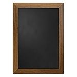 Rustic Magnetic Chalk Boards with Frame (10x14, Magnetic Surface, Double Sided) Wet Erase Small Chalkboard Signs for Bistro Signs, Kitchen, Business, Restaurant, Menu, Wedding Decor