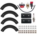 Mikatesi 753-04472 735-04032 735-04033 Snow Blower Auger Paddle Kit Replace for MTD Craftsman 21" Single-Stage Snow throwers and More