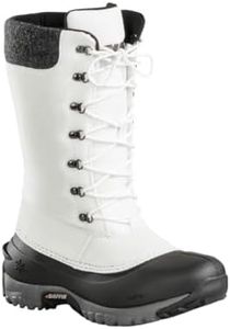 Baffin Womens Women's JESS Snow Boot, black/white, 6 Medium US