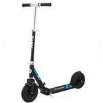 Razor A5 Air Kick Scooter For Adults And Teens, Height Adjustable Handlebars With Anti Rattle, Foldable Mechanism For Easy Storage And Transport, Supports Riders Up To 100 KG (220 Lbs), Black