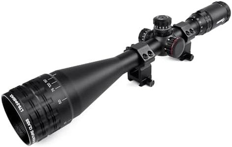 FSI Sniper 6-24x50mm Scope W Front AO Adjustment. Red/Blue/Green mil-dot Reticle. Comes with Heavy Duty Ring Mount (6-24X50)