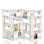 Sagler earring holder and jewelry organizer Earring organizer holds up 140 pairs of earrings