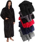 Ross Michaels Mens Luxury Robe Hood