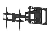 Amazon Basics Longer Extension Dual Arm Full Motion TV Mount, 37-Inch to 80-Inch