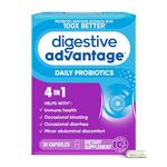 Schiff Nutrition Digestive Advantage Daily Probiotics Supplement, Capsules, 30 Count