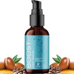 Biotin Hair Growth Serum - Rosemary Hair Thickening Serum with Peppermint Caffeine and Black Castor Oil for Hair Growth - Volumizing Hair Serum for Hair Growth for Men & Women - Vegan & Cruelty Free