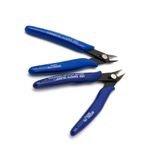 OSCAR Flush Side Shear/Cutter/Clipper/Beading Pliers for Jewelry Wire Tool Hot (Blue)