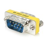 StarTech.com Slimline Serial DB9 Gender Changer - M/M - Serial gender changer - DB-9 (M) to DB-9 (M) - GC9SM