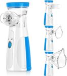 Pridarsh Portable Mesh Nebulizer, Silent and Compact Nebulizer Machine for Adult and Kids, Wireless Vaporizer Machine With Respiratory Mask, Effective for Cough, Asthma, Sinusitis, and Bronchitis, Steam Inhaler for Cold and Cough -Quick Relief and Daily Use Vaporiser