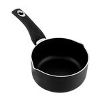 Diamond P615 Collection 16 cm Non Stick Milk Pan, Aluminium, Multicolour