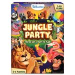 Skillmatics Card Game - Jungle Party, Fun Family Card Game of Strategy & Luck, Party Game, Gifts for Girls & Boys Ages 7, 8, 9 & Up,for kids