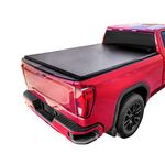 Black Series Soft Tri-Fold Tonneau Cover 2004-2024 F-150 6.5' Box