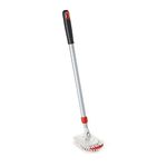 OXO Good Grips Extendable Tub & Tile Brush, Red