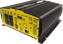 Go Power GP-3000HD 3000W Heavy-Duty Modified Sine Wave Power Inverter, 12V DC to 120V AC, 6000W Surge, 4 AC Outlets for Running Multiple Appliances, Solar Inverter for RV, Boat & Truck