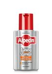 Alpecin Tuning Shampoo 200ml | Preserves Natural Hair Colour and Supports Natural Hair Growth | Dark Caffeine Shampoo to Cover Early Grey Hairs | Hair Care for Men