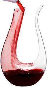 Hand Blown Wine Decanter 1500ml Wine Carafe Lead-free Crystal Glass Red Wine Carafe Wine Accessories 1.5L Clean