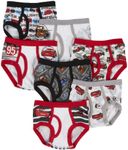 Disney Handcraft Little Boys Cars 5 Pack Brief, Multi, 6