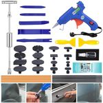 Manelord Car Dent Puller Set, Auto Paintless Dent Repair Kit for Motor/Truck/Refrigerator/Washing Machine Dent Removal