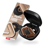 Alpine Tune - Concert Ear Plugs for Noise Reduction - High-Fidelity Music Quality - 19 dB Hearing Protection with Crystal Clear Sound - 4 Sizes - For Party, Raves, Festivals, Clubs - Rose Gold