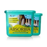 Absorbia Moisture Absorber XL with Activated Charcoal | Pack of 2 (450 g X 2 boxes) | 1L Absorbs|Dehumidifier for Rooms & Wardrobes|Fights Against Moisture, Mould, Fungus…