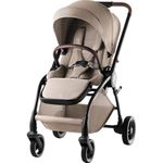 Britax Römer Rio Stroller- Easy One Handed Fold-Reversable Seat-for 0 to 4Y (Upto 22Kg)-1 Year Warranty (Teak)