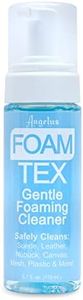 Angelus Shoe Cleaner Foam Sneaker Cleaner to Clean Dirt, Stains, Grime- Safe on All Colors- 5.7oz Pump, Black