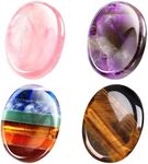 4 Pcs Thumb Worry Stone for Anxiety