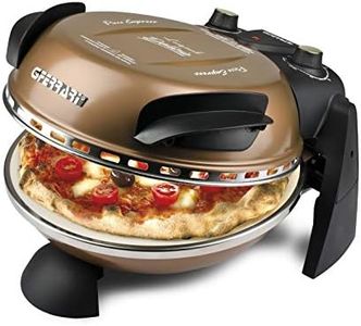 G3 Ferrari G10006 Pizza Extremely Pleasure, Oven Pizza, 1200 W, 400 °C, Rock Fireproof (Diameter 31 cm), Timer 5 Inches, Cookbook Included, Copper