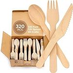 Disposable Wooden Cutlery Set – 320