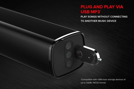 CREATIVE Stage 2.1 Soundbar with Subwoofer – Powerful Home Audio