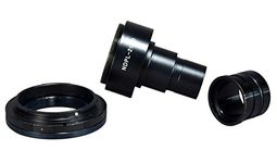 Microscope Adapter 4 Canon D-SLR w 2X Lens + 23.2-30.5mm Adapter