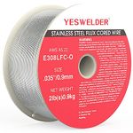 YESWELDER Stainless Steel Flux Cored Wire E308LFC-O .035-Diameter, 2-Pound