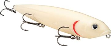 Strike King Lures, KVD Mega Dawg Hard Bait, Freshwater, 6" Length, 2 oz, Topwater, Bone, Package of 1 (Model Number: HCKVDMD-665)