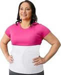 ARMSTRONG AMERICA Wide Abdominal Binder Belly Wrap – Plus Size Postpartum Tummy Tuck Belt Provides Slimming Bariatric Stomach Compression or to Help Hernia or Post Surgery Healing & Support (XXL)