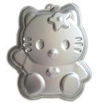 3D Kitty Baking Pan Aluminum Cake Mold DIY Birthday Cake Mould Kitchen Supplies