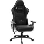 resiova Gaming Chair for Adults,Ergonomic Office Computer Chair Racing Desk Chair,High Back Gamer Chair with Velvet Headrest and Lumbar Support,Pu Leather 350LBS Video Game Chair(Black)