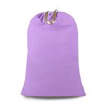 Laundry Bags Extra Large Heavy Duty, Travel Dirty Clothes Bag for Traveling, Laundry Sack with Drawstring Handles, Home College Dorm Room Essentials, Purple