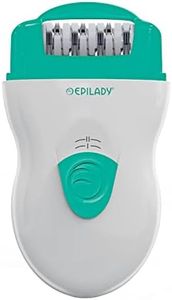Epilady Speed Corded Epilator - Hair Removal Epilator for Women and Men, Hair Remover for Arms, Legs, Underarms, Bikini Area, and Face, and Two Speeds, (Turquoise)