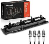 A-Premium Ignition Coils and Spark Plugs Kits Compatible with Chevrolet Malibu, Cavalier, Cobalt, HHR, Classic & Pontiac Grand Am, Pursuit, Sunfire & Saturn Vue, LS, LS1, LW1, L100, L300, Ion & Olds