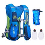 AONIJIE Hydration Packs 5.5L Trail Running Vest with 2L Bladder Reservoir Marathoner Hydro Backpack